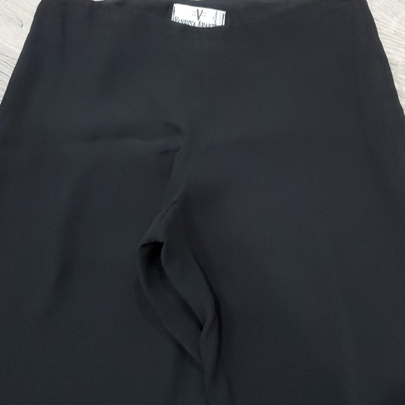 Vanessa Arrantes Georgette Wide Leg 90's Pants - Picture 3 of 5
